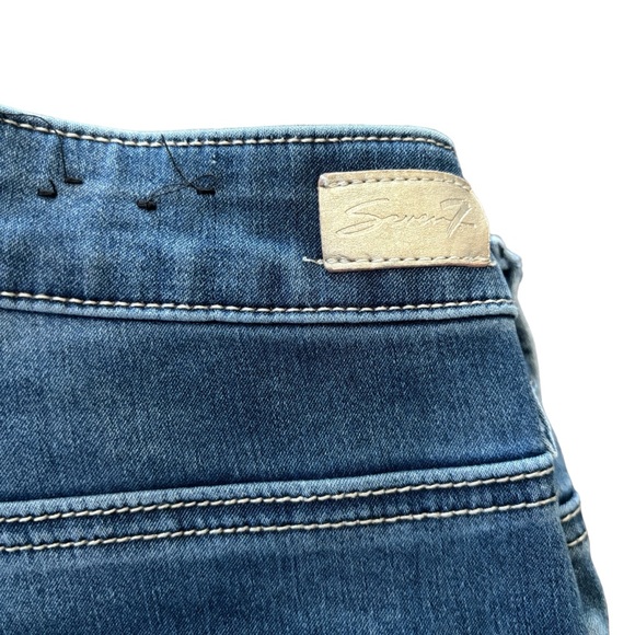 Seven 7 Skinny Ankle Crop Jeans 4 - Picture 2 of 12